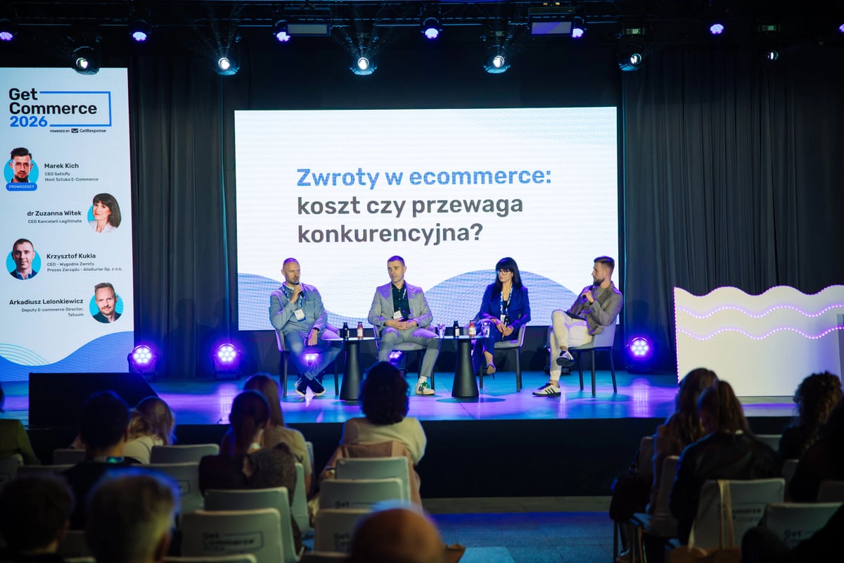 Wygodne Zwroty partnerek konferencji GetCommerce 2026