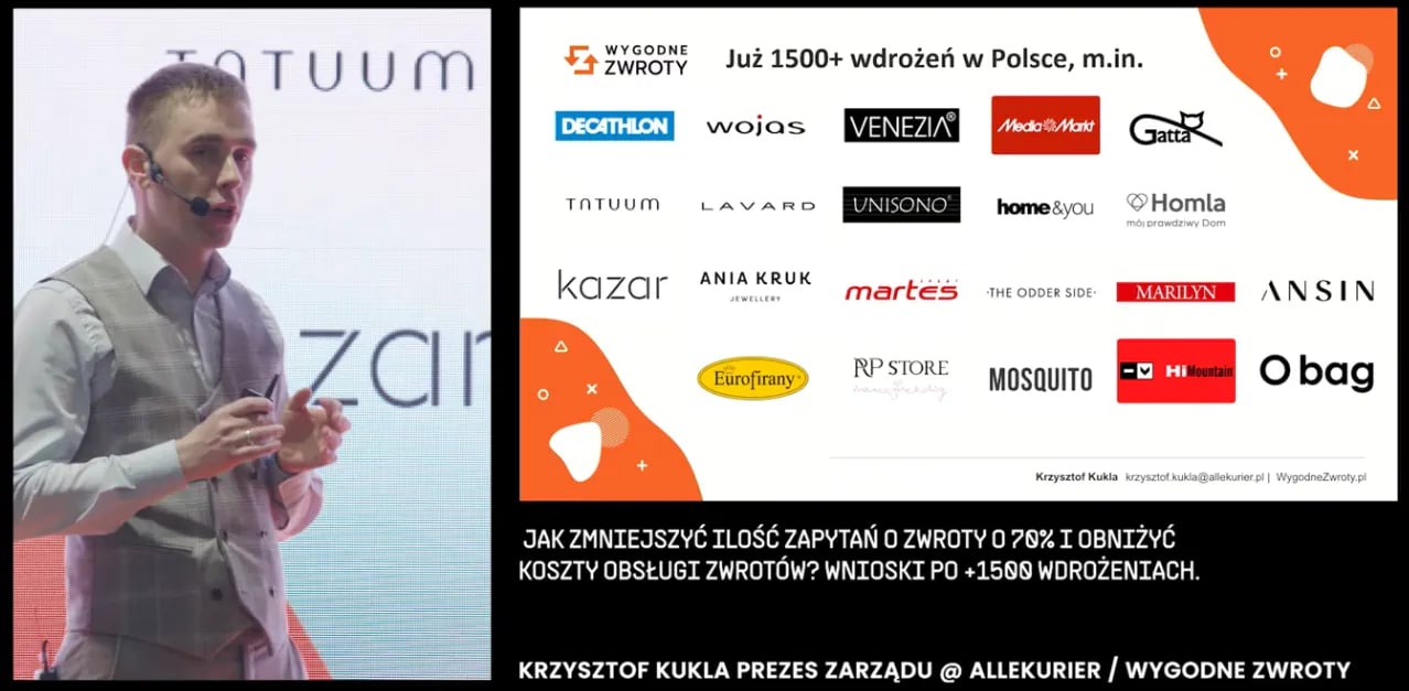 Krzysztof Kukla, CEO Wygodne Zwroty - Targi eHandlu (03.04.2025)